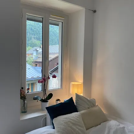 Hypercentre Balcon Avec Vue Sur Les Aiguilles Chamonix